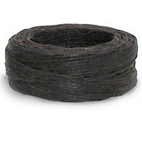 Waxed Linen Thread - Brown 25 yds