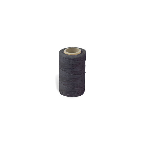 Waxed Nylon Sewing Thread - Black (247 metres)